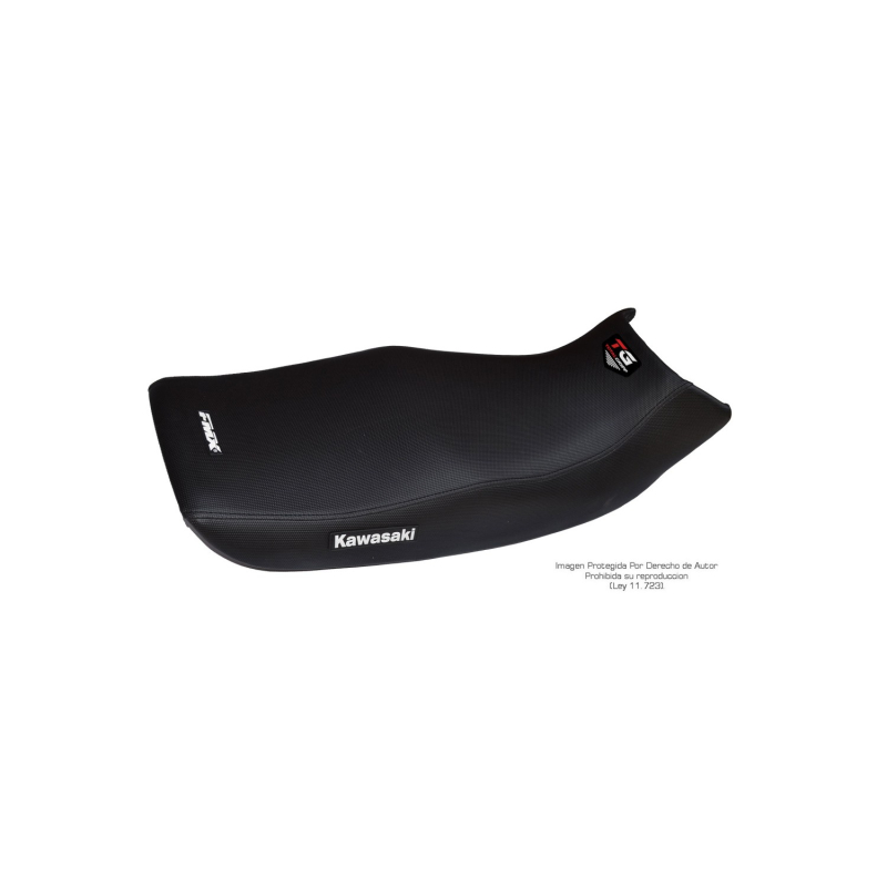 Funda Asiento Kawasaki Ninja Zx6 600 - 90/93 Total Grip. Es una obra de arte artesanal fabricada en Argentina, nuestros productos son de la mejor calidad.