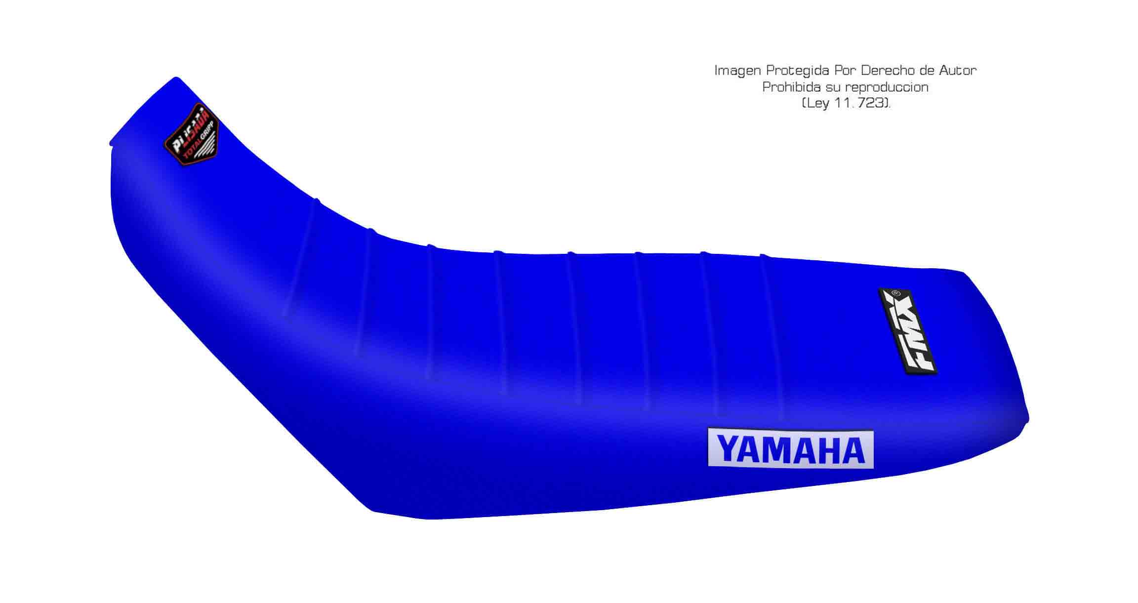 Funda Asiento Yamaha Yzf 400 / Yzf 426 Plisada. Es una obra de arte artesanal fabricada en Argentina, nuestros productos son de la mejor calidad.