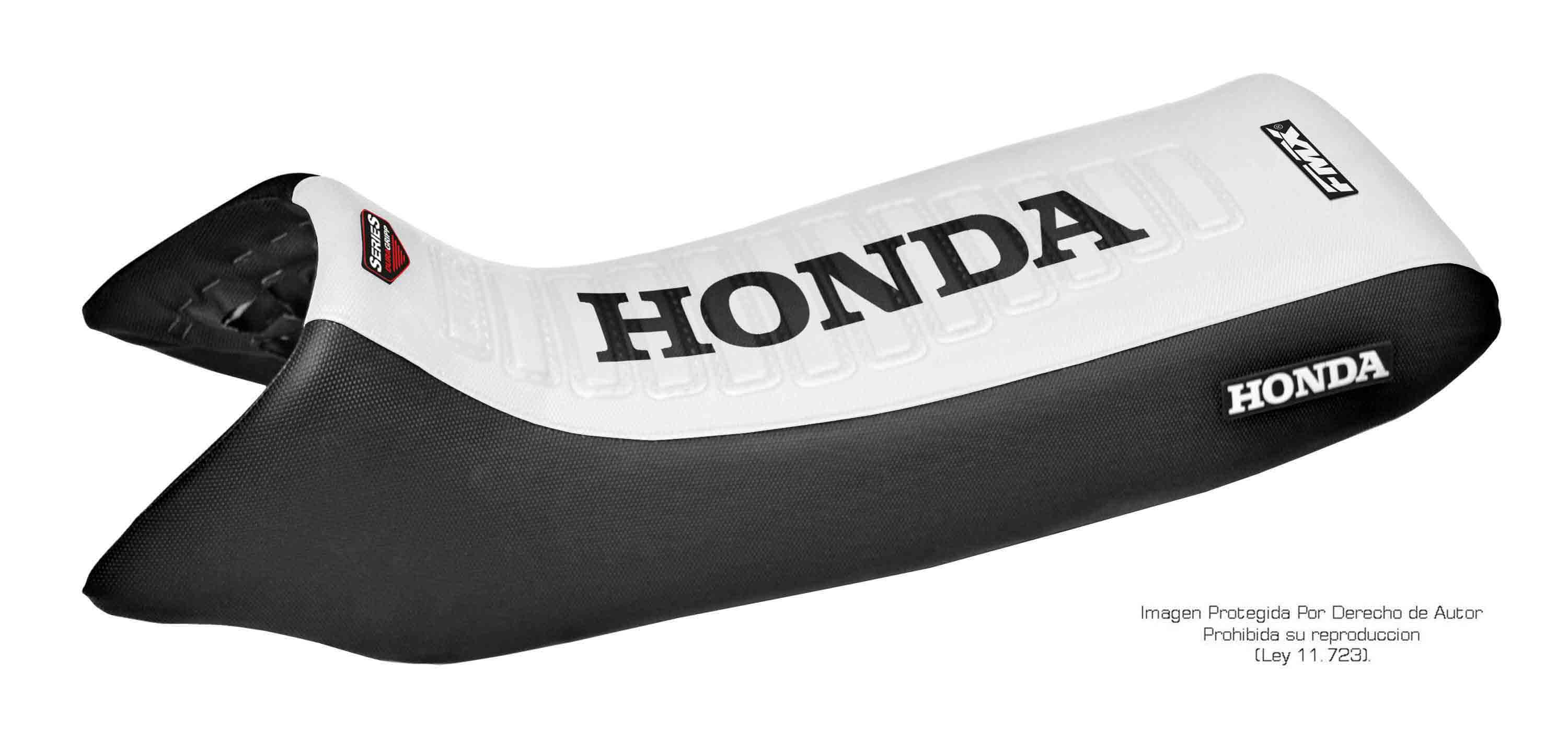 Funda Asiento Honda Sahara 350 Series. Es una obra de arte artesanal fabricada y confeccionada en Argentina, nuestros productos son de la mejor calidad.