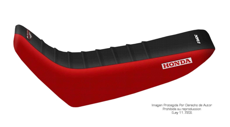 Funda Asiento Honda Xr 400 Plisada. Es una obra de arte artesanal fabricada y confeccionada en Argentina, nuestros productos son de la mejor calidad.