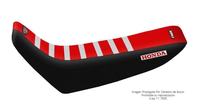 Funda Asiento Honda Xr 400 Rib. Esta Funda es una obra de arte artesanal fabricada y confeccionada en Argentina, nuestros productos son de la mejor calidad.