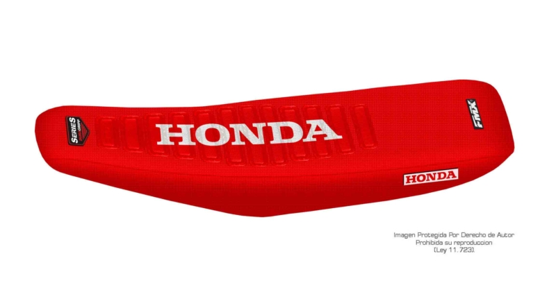 Funda Asiento Honda Cr 500 Series. Es una obra de arte artesanal fabricada y confeccionada en Argentina, nuestros productos son de la mejor calidad.