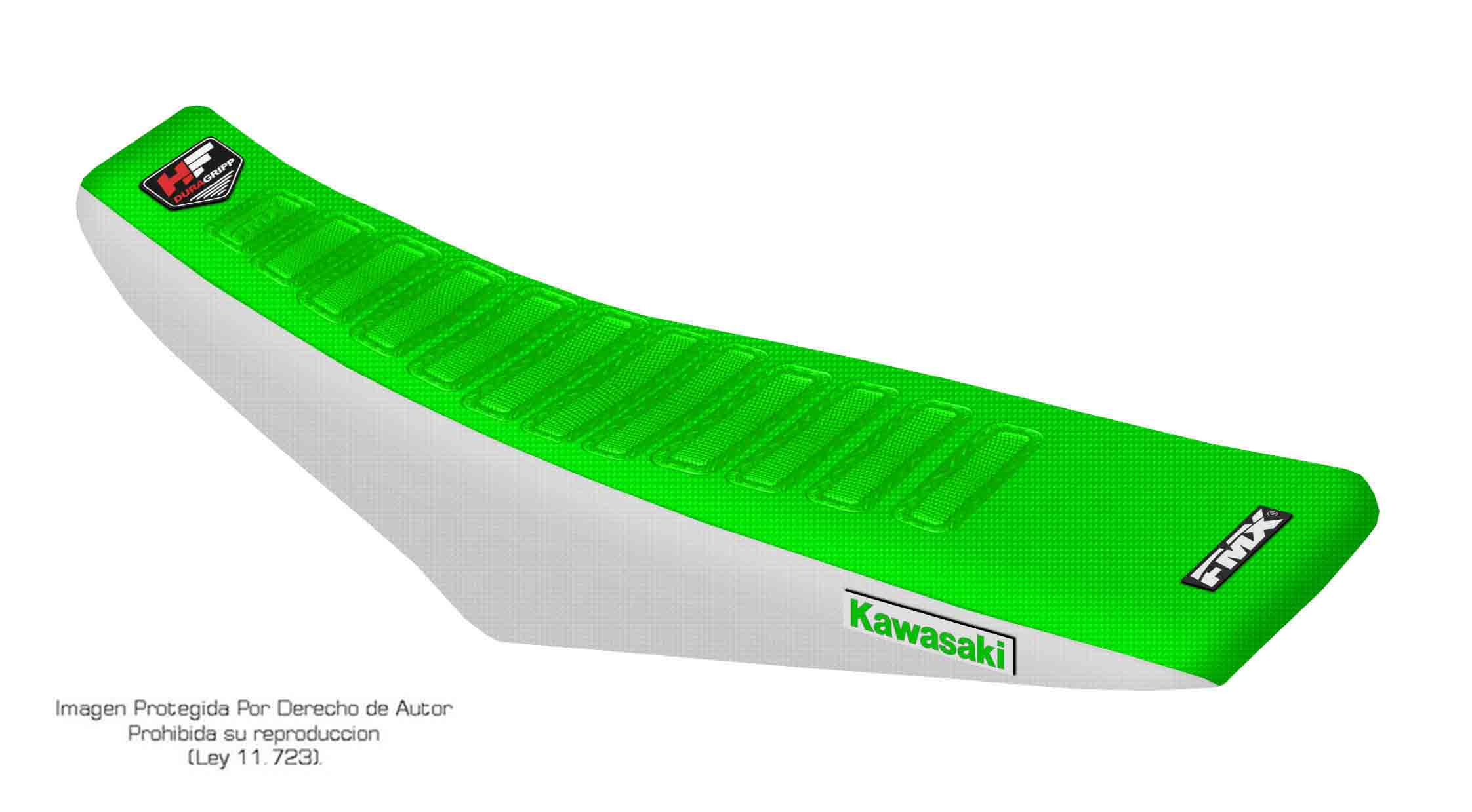 Funda Asiento Kawasaki Kxf 250/450 - 17/18 Hf. Es una obra de arte artesanal fabricada en Argentina, nuestros productos son de la mejor calidad.