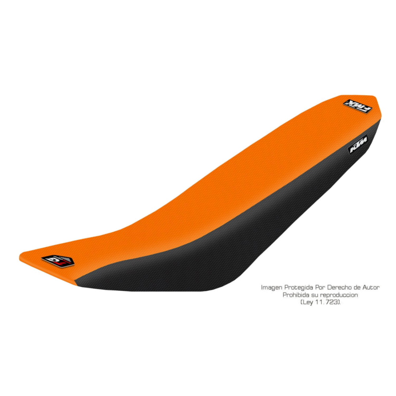 Funda Asiento Ktm 2011/2016 Total Grip. Es una obra de arte artesanal fabricada en Argentina, nuestros productos son de la mejor calidad.