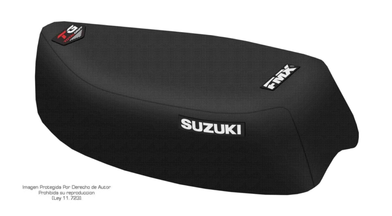 Funda Asiento Suzuki Fa 50 Total Grip. Es una obra de arte artesanal fabricada y confeccionada en Argentina, nuestros productos son de la mejor calidad.