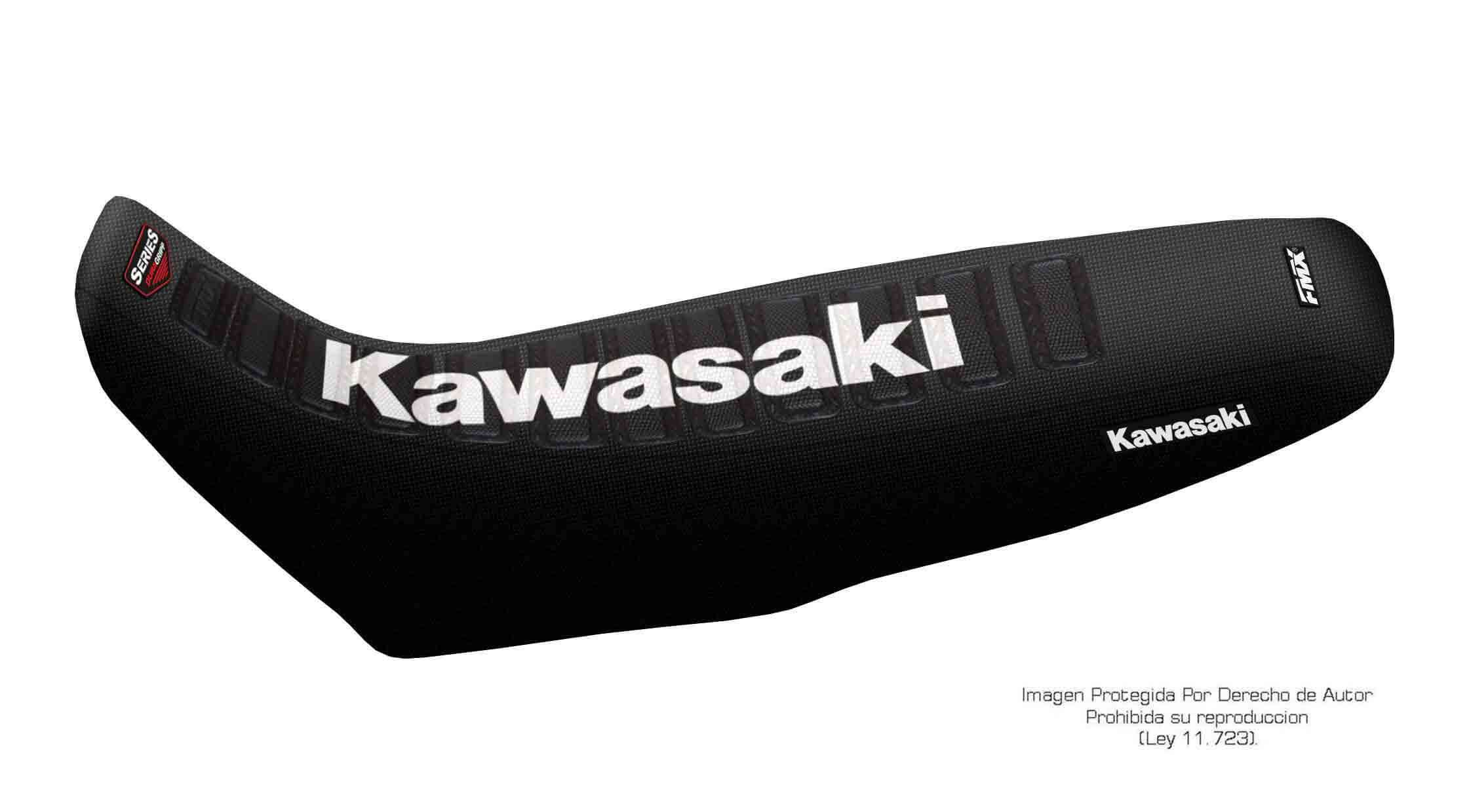 Funda Asiento Kawasaki Klx 650 C Series. Es una obra de arte artesanal fabricada y confeccionada en Argentina, nuestros productos son de la mejor calidad.