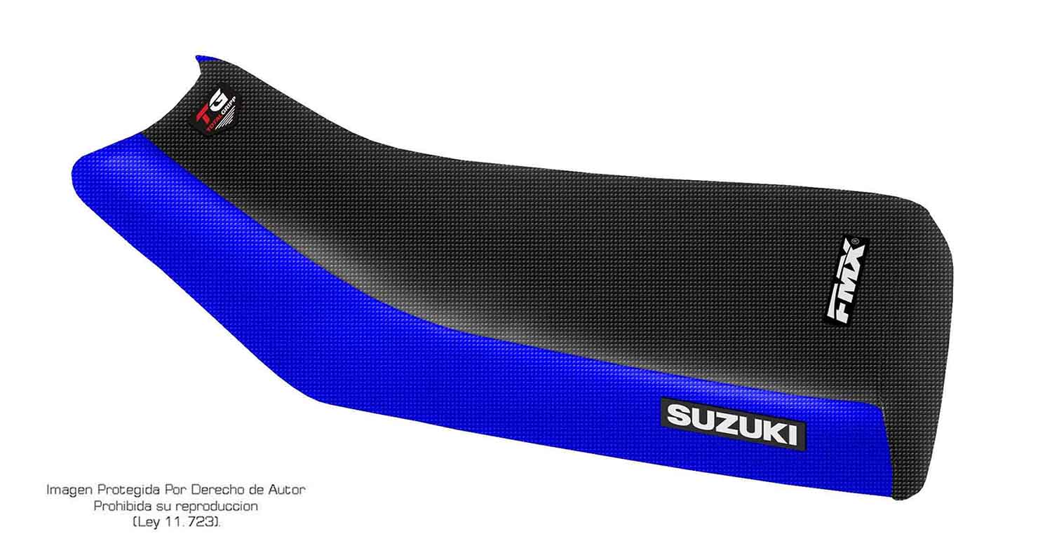 Funda Asiento Suzuki Lt 230 85/93 Total Grip. Es una obra de arte artesanal fabricada en Argentina, nuestros productos son de la mejor calidad.
